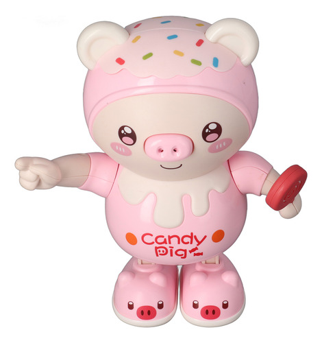 Pink Interactive Dancing Pig Toy Electronic Piglet Cool