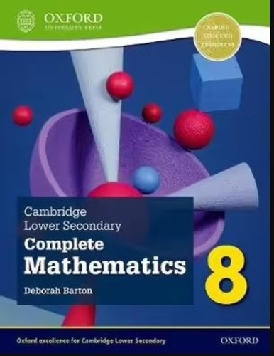 Complete Mathematics For Camb. Lower Secondary 8 2/ed - Stud