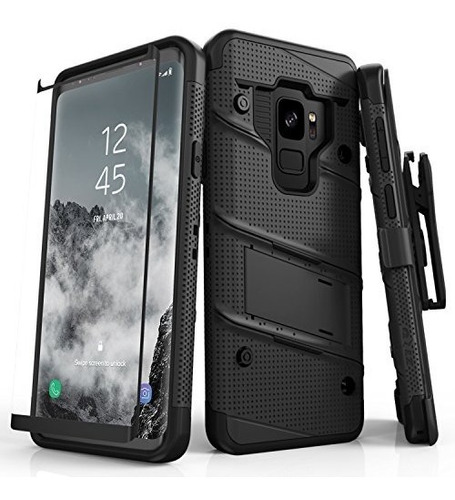 Funda Zizo Bolt Series Para Samsung Galaxy S9 - Protector De