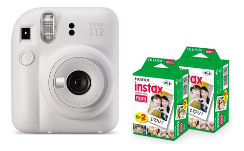 Camara Fuji Instax Mini 12 Polaroid Selfie + Rollo 40 Fotos*