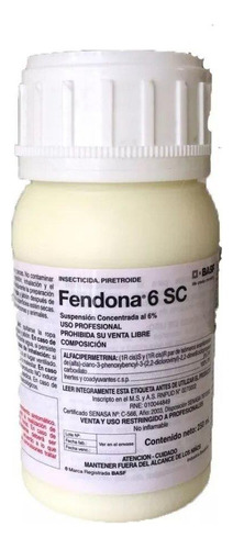 Insecticida Fendona 6sc 250ml Hormiga Araña Cucaracha Mosca 