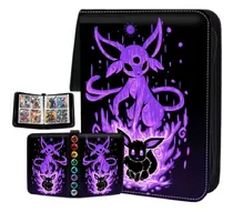 Comprar Pokemon Tcg: Carpeta Espeon Evee 50 Folios 4 Bolsillos Espeon Evee Evolucionado Español