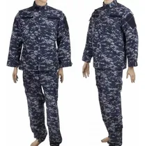 Comprar Uniforme Azul Pixelado. Disponibles En Todos Los Talles.