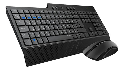 Leec Combo Teclado Mouse Inalambrico Bluetooth Silencioso :