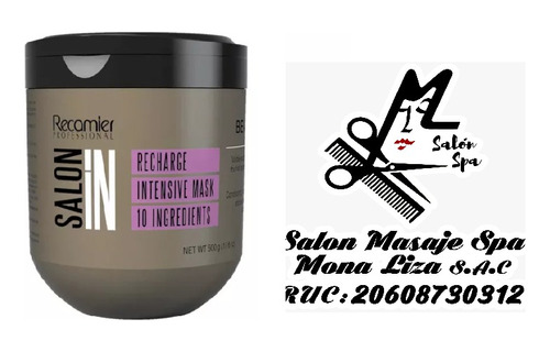 Salon In Mascarilla Recharge Intensive Mask 10 Ingredients