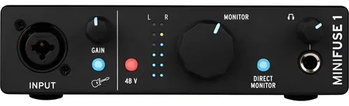 Arturia Minifuse 1 Interface De Áudio Usb 1x2 High End Top Preto