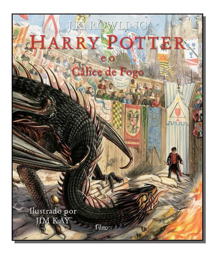 Harry Potter E O Cálice De Fogo - Edição Ilustrada