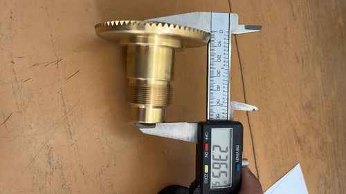 Engrane De Bronce Automatico Fresadora