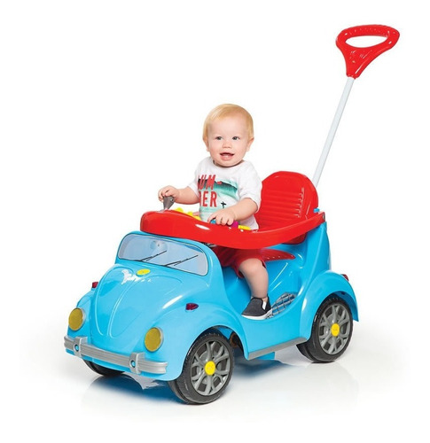 Carrinho De Passeio Ou Pedal 1300 Fouks Azul - Calesita