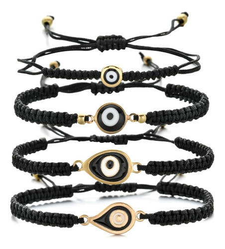 Yushitong Evil Eye String Kabbalah Hamsa Hand-tejido A Mano