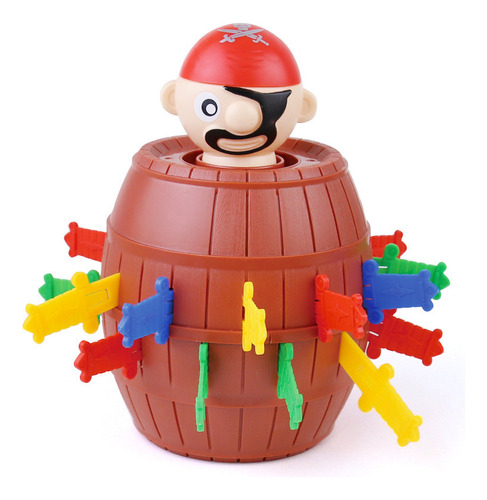 Juego De Mesa Divertido Barril Pirata Sorpresa Para Niños