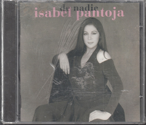 Isabel Pantoja. De Nadie. Cd Original Nuevo. Qqb. Mz.