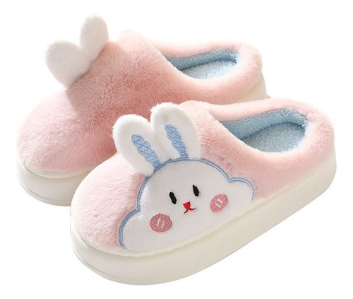 Preciosas Pantuflas De Felpa De Invierno Para Parejas