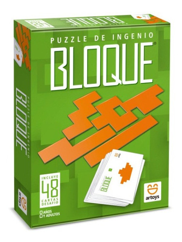 Juego De Mesa Puzzle De Ingenio Bloque Arval 