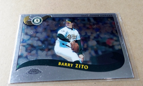 Barajita De Barry Zito Topps Chrome 2002