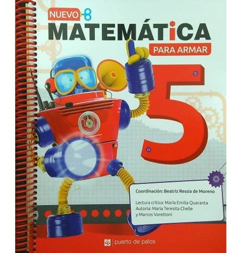 Nuevo Matematica Para Armar 5 - B. Ressia - Puerto De Palos