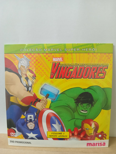 Dvd Os Super Herois Mais Poderosos Da Terra ( Vingadores )