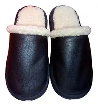 Comprar Pantuflas De Piel De Res  Acojinadas Con Envio Incluido 
