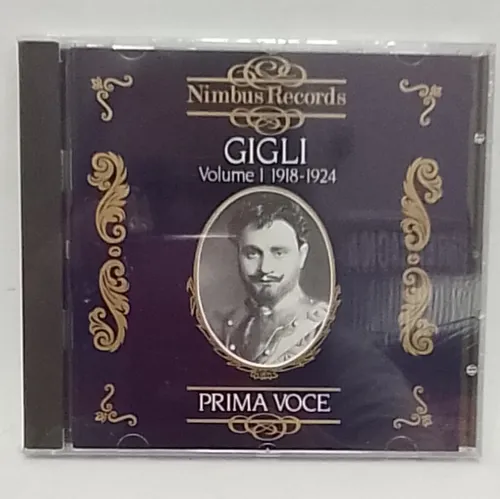 comprar Gigli Volume 1 1918\u002F1924 Prima Voce Cd Nuevo