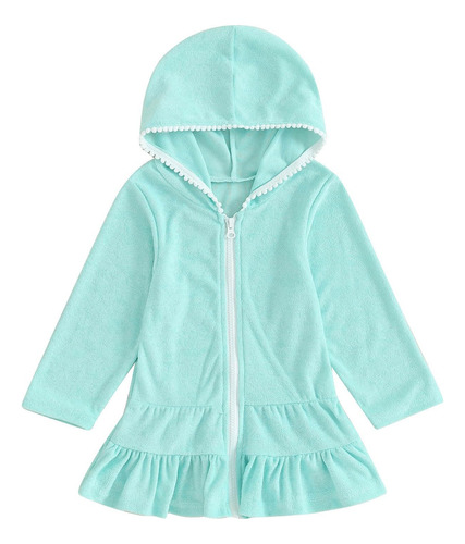 Poncho De Playa Con Capucha Para Bebé, Para Piscina, Baño Y