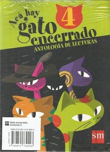 Aca Hay Gato Encerrado 4 S M Antologia De Lecturas (con  Fi