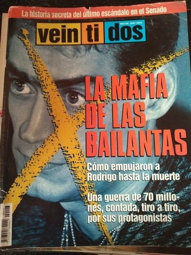 Revista Veintidos Muerte Rodrigo Bueno Del Boca  23 6 2000