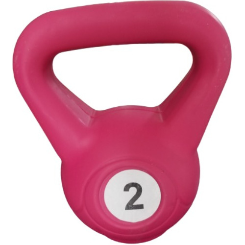 Pesa Rusa Kettlebell Plastica 2kg Mancuerna Funcional 