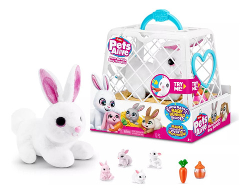 Pets Alive Mamá Y Bebé Sorpresa Peluches Sonido Toyz