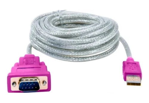 Cable Adaptador De Usb A Serial Rs232 Db9 Macho Nuevo