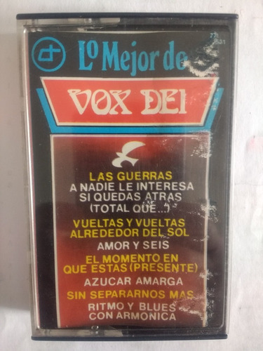 Lo Mejor De Vox Dei Cassette Original  