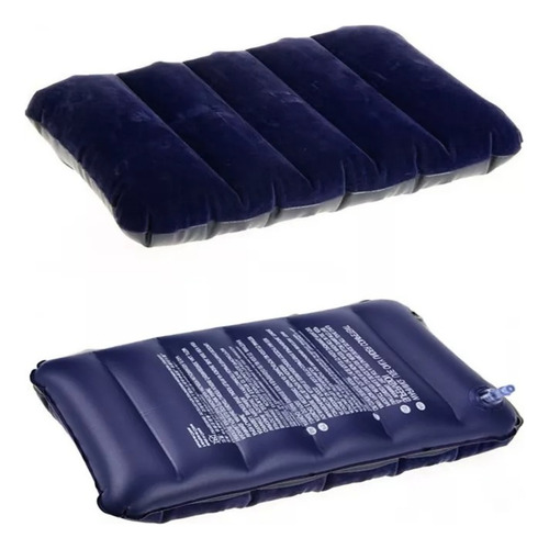 4pcs Inflable Almohada De Campamento Viajes Ergonómicos