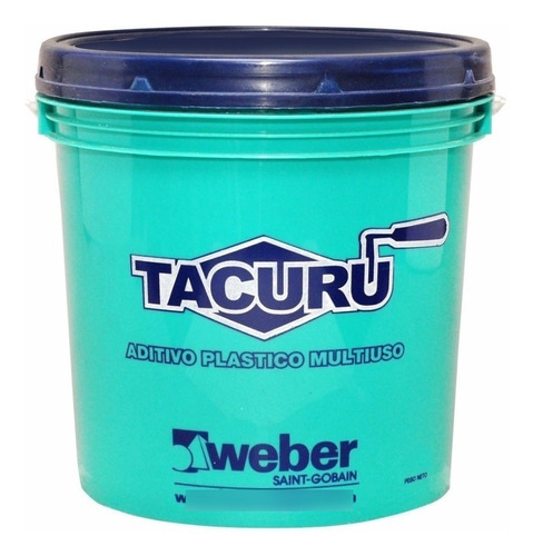 Tacuru Weber Aditivo Vinilico Multiuso Balde 10 Lts