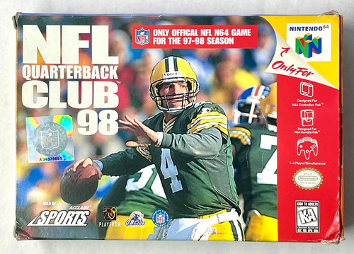 Nfl Quarterback Club 98 Nintendo 64 En Caja Rtrmx