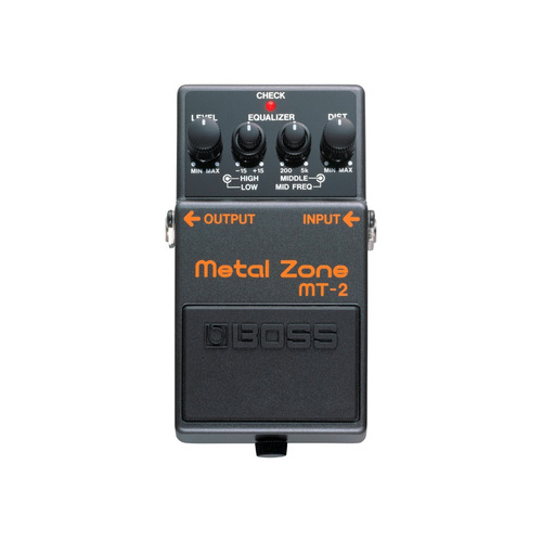 Pedal Para Guitarra Boss Metal Zone Mt-2 Con Distorcion Y Eq