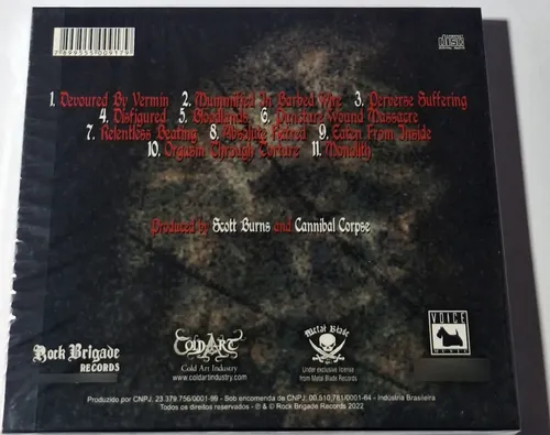 Cd Cannibal Corpse - Vile | MercadoLivre