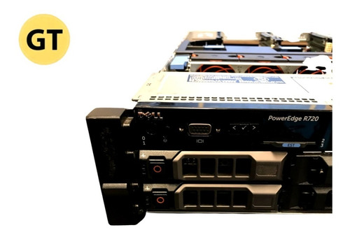 Servidor Dell R720 2- Proc. Octa Cores + 2 Hds 600gb Sas 15k (Usado)