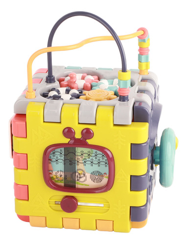 Juguete Hexaedro Para Bebé Aprendizaje Temprano Educativo