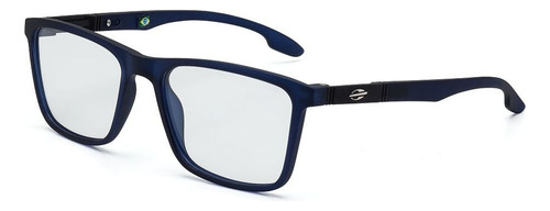 Armação Óculos Mormaii Asana M6053i4552 Masculino Quadrado Cor Azul