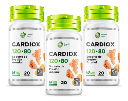 Cardiox Suplemento Diuretico Natural Pack 3x2