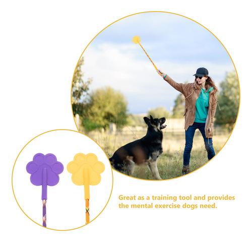 Herramienta De Entrenamiento De Perros De Goma Duradera Con