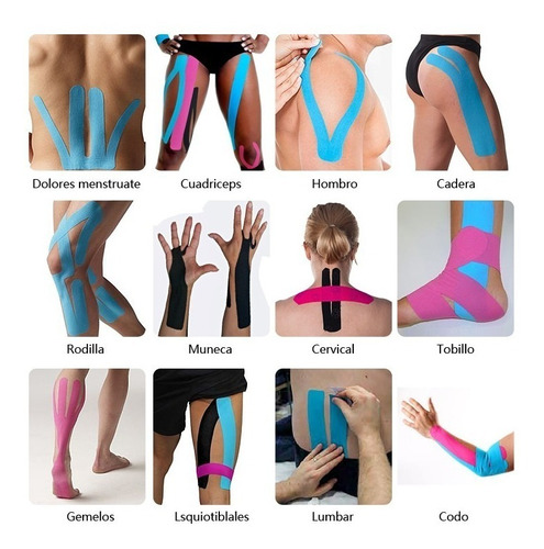 Kinesio Tape 2 Rollos Por  $ 450 !! Eeuu Ver Fotos !