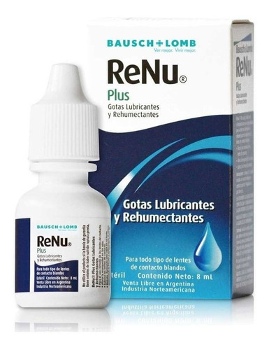 Renu Plus Gotas Lubricantes/humectantes