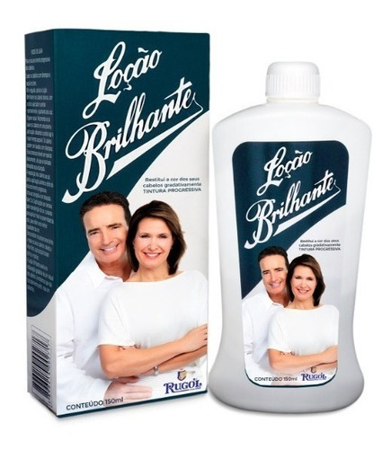 Kit C/ 02 Un. Loção Capilar Brilhante Líquida Com 150ml
