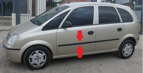 Chevrolet Meriva Bagueta De Puerta Delantera Izquierda