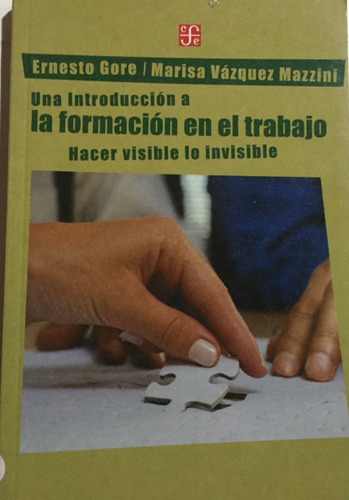 Libro Una Introduccion A La Formacion En El Trabajo