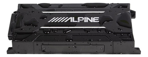 Amplificador 4 Canales Alpine Kta-30fw 75w X 4 Marino Color Negro