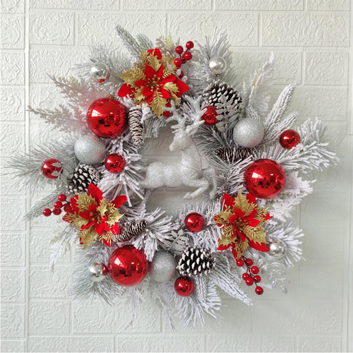 Corona De Navidad Corona De Navidad Para Puerta 50cm