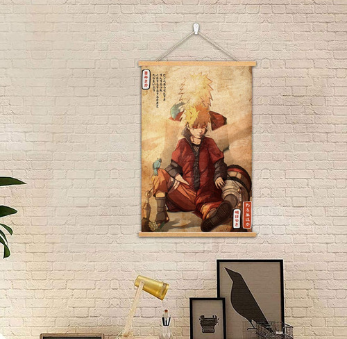 Poster Pergamino Naruto Shipudden Naruto Y Jiraya 40x60cm