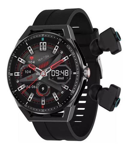Reloj Smartwatch 2 En 1 T20 Fralugio Conaudífonos Tws Hifi R