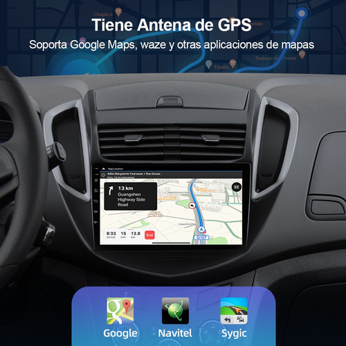 Estéreo 1+32g Para Chevrolet Trax 2012-2016 Cámara Gps Fmcj-